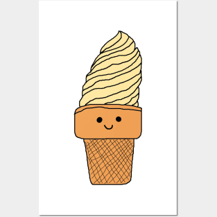 Vanilla Soft Serve Posters and Art